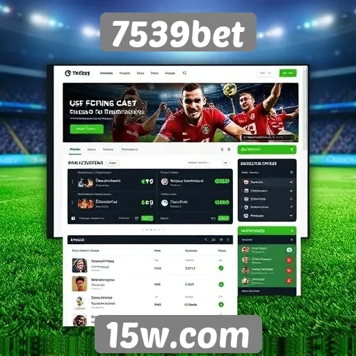 Análise da interface do usuário no site 7539bet